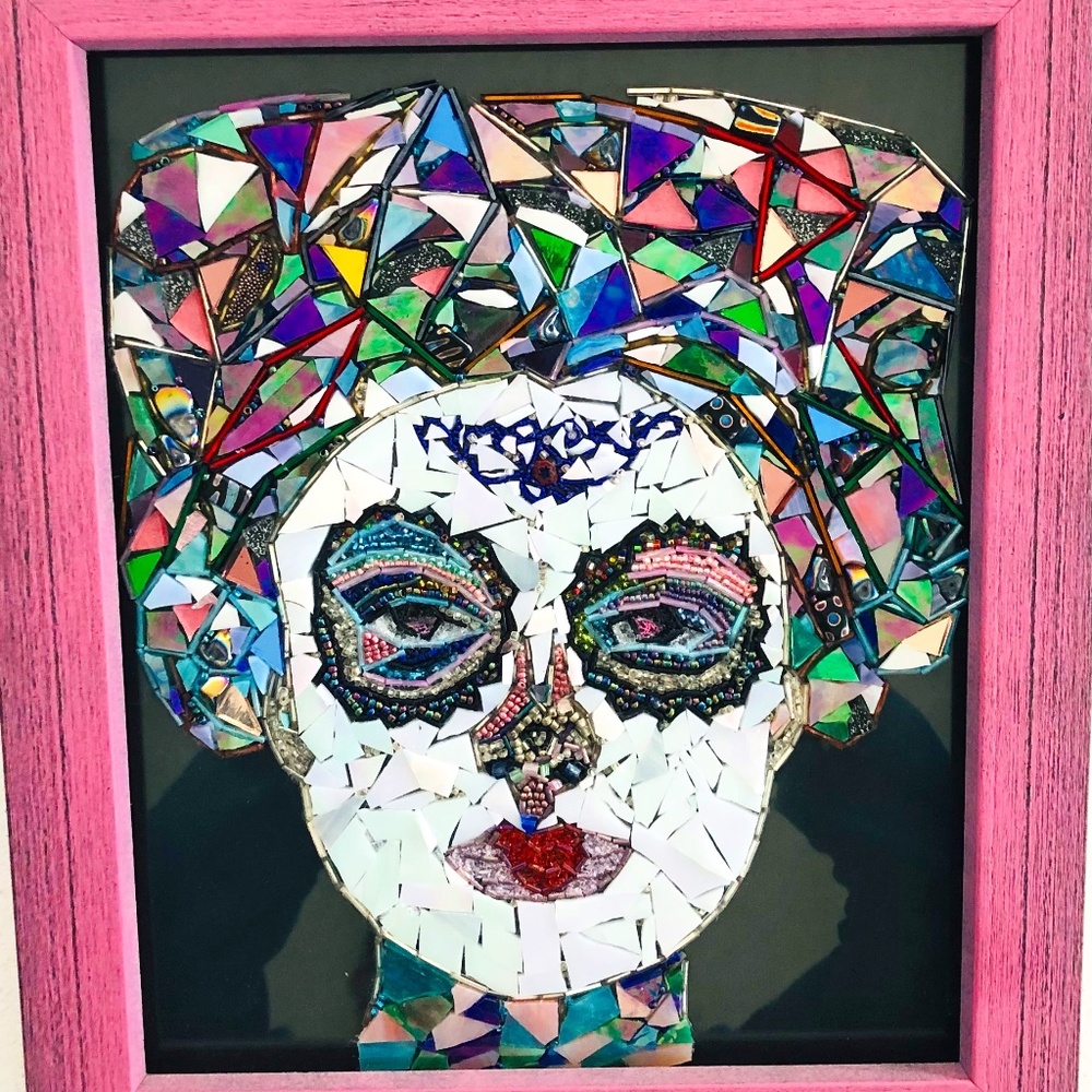 Medusa Mosaic Wall Art